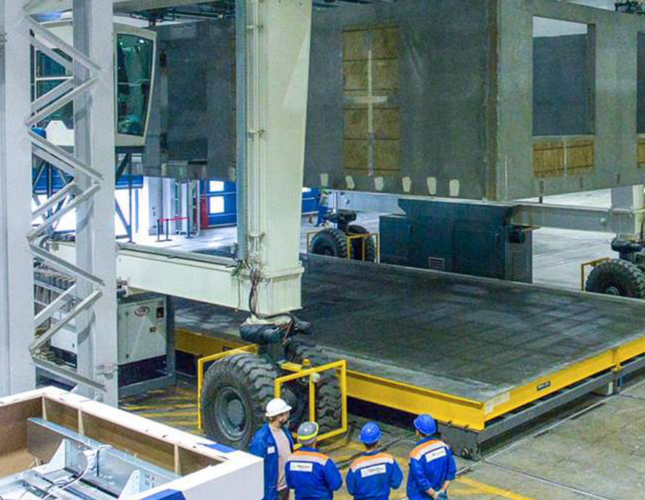 В Москве запущен роботизированный завод по производству модульных конструкций для домостроения