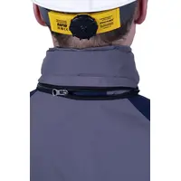 Летняя рабочая куртка-штормовка РЕСПЕКТ, цвет серый-т/синий, Iform, размер 88-92, 170-176, Кур 703