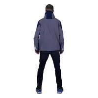 Летняя рабочая куртка-штормовка РЕСПЕКТ, цвет серый-т/синий, Iform, размер 112-116, 182-188, Кур 703