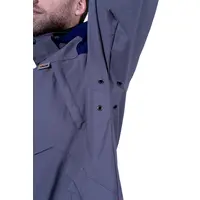 Летняя рабочая куртка-штормовка РЕСПЕКТ, цвет серый-т/синий, Iform, размер 112-116, 182-188, Кур 703