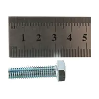 Болт с шестигранной головкой, оцинкованный М8х30, DIN 933 в коробке - 30шт от Tech-Krep 105209