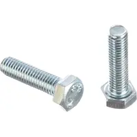 Болт с шестигранной головкой, оцинкованный М8х30, DIN 933 в коробке - 30шт от Tech-Krep 105209