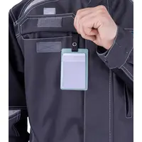 Летняя рабочая куртка ТУРБО SAFETY, цвет темно-серый/черный, Iform, размер 88-92, 158-164, Кур 1604