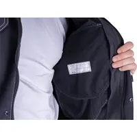 Летняя рабочая куртка ТУРБО SAFETY, цвет темно-серый/черный, Iform, размер 96-100, 158-164, Кур 1604