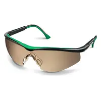 Защитные очки KRAFTOOL Basic открытого типа, коричневые, 110319