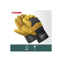 Комбинированные спилковые перчатки KRAFTOOL Combi, защита от мех. воздействий, с доп. накладкой на ладони, размер 10 (XL), 11310-XL