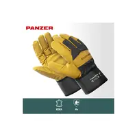 Комбинированные кожаные перчатки KRAFTOOL Panzer, защита от мех. воздействий, размер 10 (XL), 11320-XL