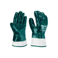 Особопрочные износостойкие перчатки KRAFTOOL Hykraft, нитриловое покрытие, защита от нефтепродуктов, размер 10 (XL), 11288-XL