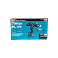 Ударная дрель-шуруповерт Makita HP001GD201, 2 АКБ (2,5 Ач) и ЗУ, в кейсе, 2500 об/мин, 39000 уд/мин