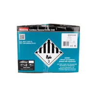 Ударная дрель-шуруповерт Makita HP001GD201, 2 АКБ (2,5 Ач) и ЗУ, в кейсе, 2500 об/мин, 39000 уд/мин