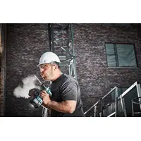 Ударная дрель-шуруповерт Makita HP001GD201, 2 АКБ (2,5 Ач) и ЗУ, в кейсе, 2500 об/мин, 39000 уд/мин