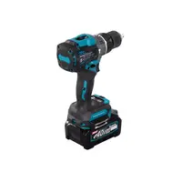 Ударная дрель-шуруповерт Makita HP001GD201, 2 АКБ (2,5 Ач) и ЗУ, в кейсе, 2500 об/мин, 39000 уд/мин