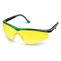 Защитные очки KRAFTOOL Basic открытого типа, желтые, 110318