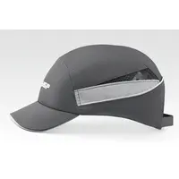Защитная каскетка ЗУБР Бином, ударопрочный корпус, цвет серый, размер 54-59 см, 11097
