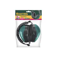 Защитные наушники KRAFTOOL Profi-29, шарнирное крепление чашек с защитой до 109дБ, размер средний (N), 11362