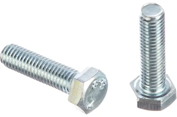 Болт с шестигранной головкой, оцинкованный М8х30, DIN 933 в коробке - 30шт от Tech-Krep 105209