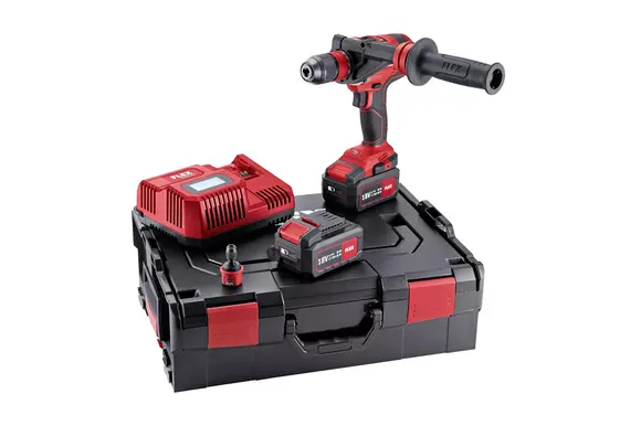 Аккумуляторный шуруповерт Flex DD 4G 18.0-EC/5.0 Set, 18 В, 2 АКБ (5,0 Ач) и ЗУ, в кейсе L-BOXX® 136, 482757