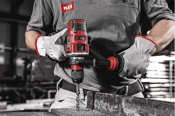 Аккумуляторный шуруповерт Flex DD 4G 18.0-EC/5.0 Set, 18 В, 2 АКБ (5,0 Ач) и ЗУ, в кейсе L-BOXX® 136, 482757