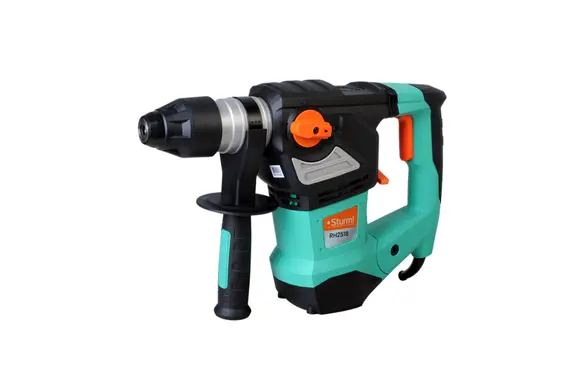 Перфоратор STURM! RH2518, SDS Plus, 1850 Вт, 3 режима, 900 об/мин, 4400 уд/мин, в кейсе