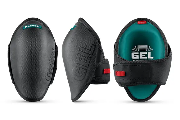 Наколенники защитные KRAFTOOL Stabil для легко повреждаемых поверхностей, эргономичные, гелевая вставка, 11516