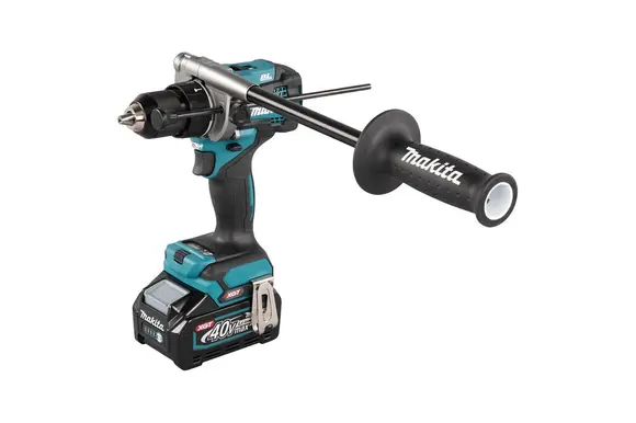 Ударная дрель-шуруповерт Makita HP001GD201, 2 АКБ (2,5 Ач) и ЗУ, в кейсе, 2500 об/мин, 39000 уд/мин