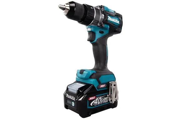 Ударная дрель-шуруповерт Makita HP001GD201, 2 АКБ (2,5 Ач) и ЗУ, в кейсе, 2500 об/мин, 39000 уд/мин