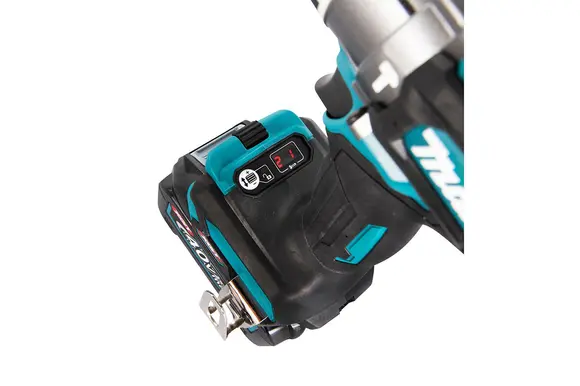 Ударная дрель-шуруповерт Makita HP001GD201, 2 АКБ (2,5 Ач) и ЗУ, в кейсе, 2500 об/мин, 39000 уд/мин