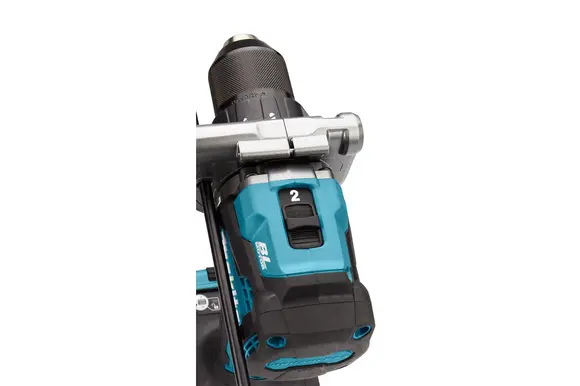 Ударная дрель-шуруповерт Makita HP001GD201, 2 АКБ (2,5 Ач) и ЗУ, в кейсе, 2500 об/мин, 39000 уд/мин