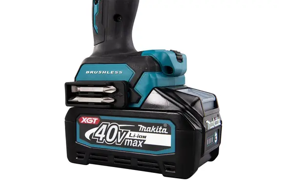 Ударная дрель-шуруповерт Makita HP001GD201, 2 АКБ (2,5 Ач) и ЗУ, в кейсе, 2500 об/мин, 39000 уд/мин