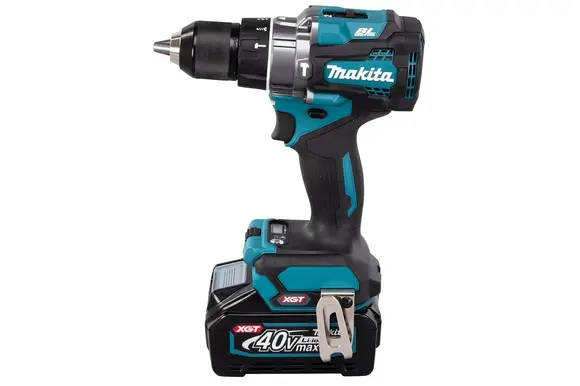 Ударная дрель-шуруповерт Makita HP001GD201, 2 АКБ (2,5 Ач) и ЗУ, в кейсе, 2500 об/мин, 39000 уд/мин