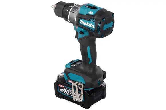 Ударная дрель-шуруповерт Makita HP001GD201, 2 АКБ (2,5 Ач) и ЗУ, в кейсе, 2500 об/мин, 39000 уд/мин