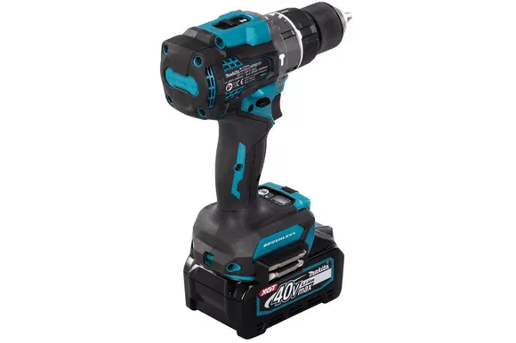 Ударная дрель-шуруповерт Makita HP001GD201, 2 АКБ (2,5 Ач) и ЗУ, в кейсе, 2500 об/мин, 39000 уд/мин