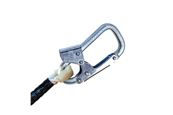 Удерживающая страховочная привязь ОкаПром, УСП-2Ж + Строп аВ (канат, КТ1), размер S-L, ОК-000154