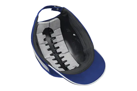 Защитная каскетка ЗУБР Бином, ударопрочный корпус, цвет синий, размер 54-59 см, 11095