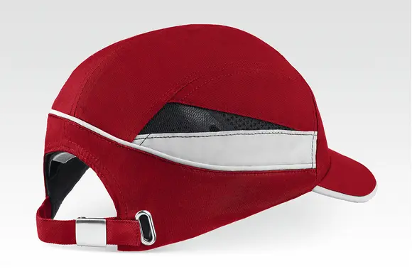 Защитная каскетка ЗУБР Бином, ударопрочный корпус, цвет красный, размер 54-59 см, 11096