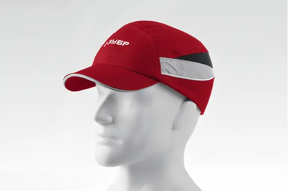 Защитная каскетка ЗУБР Бином, ударопрочный корпус, цвет красный, размер 54-59 см, 11096