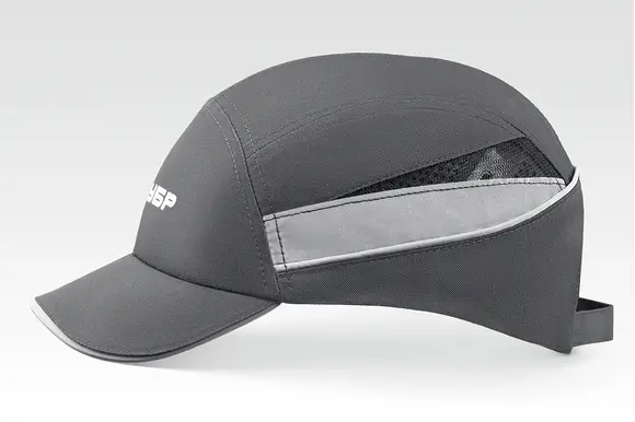 Защитная каскетка ЗУБР Бином, ударопрочный корпус, цвет серый, размер 54-59 см, 11097