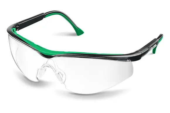 Защитные очки KRAFTOOL Basic открытого типа, прозрачные, 110317
